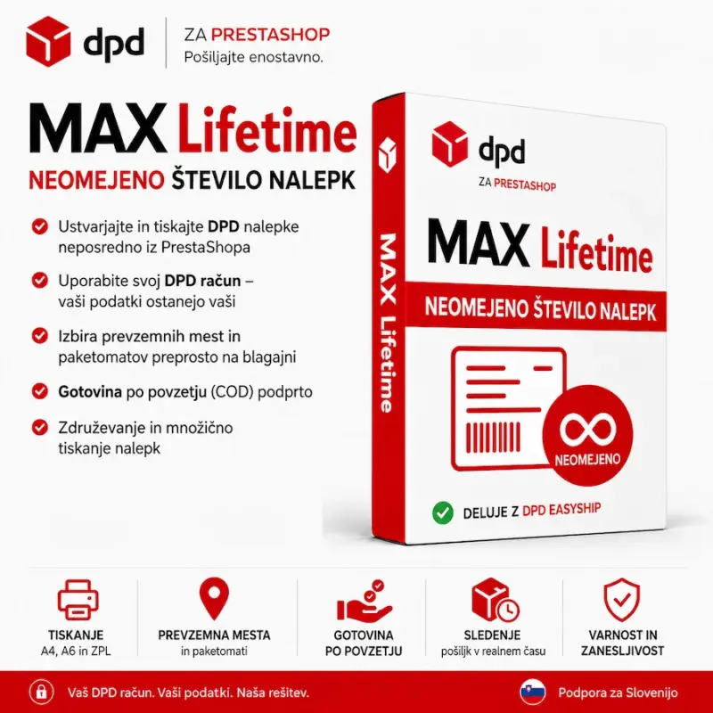 dpd-modul-za-prestashop-max-sl DPD modul za PrestaShop — Max Lifetime, doživljenjska licenca